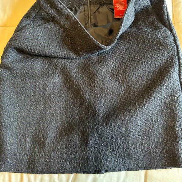 Merona Navy Business Skirt - Picture 2 of 2